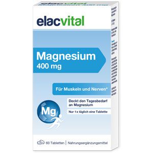     ELACVITAL Magnesium 400 mg Filmtabletten
