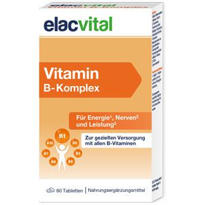     ELACVITAL Vitamin B-Komplex Filmtabletten
