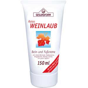     GESUNDFORM rotes Weinlaub Creme
