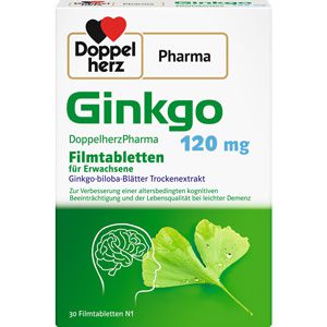     GINKGO DOPPELHERZPHARMA 120 mg Filmtabletten
