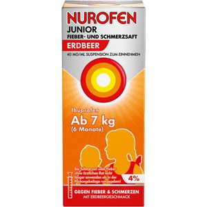     NUROFEN Junior Fieber-u.Schmerzsaft Erdbe.40 mg/ml
