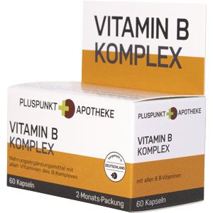     PLUSPUNKT Vitamin B Komplex Kapseln
