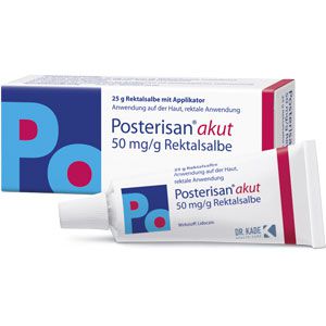     POSTERISAN akut 50 mg/g Rektalsalbe
